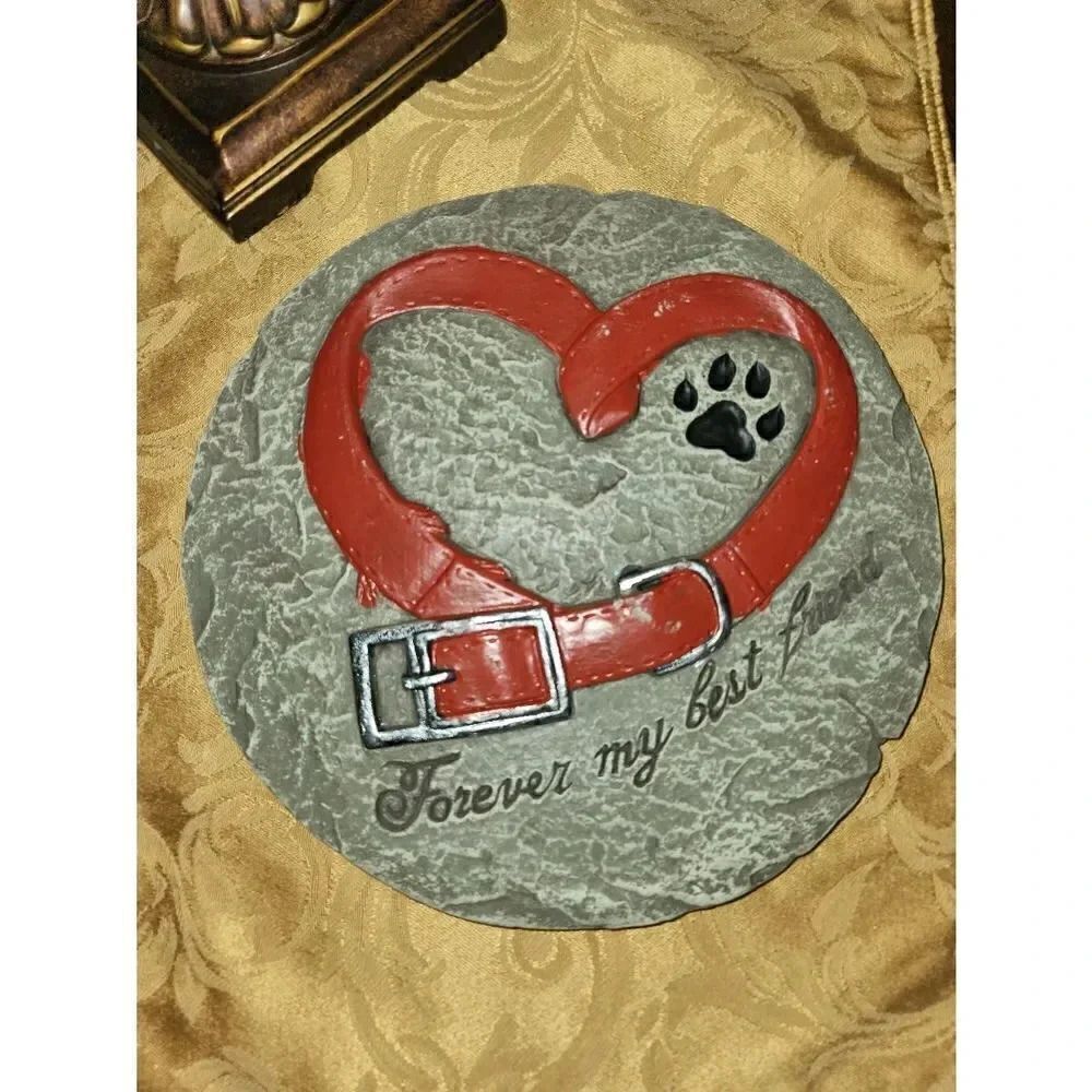 Pet memorial stepping stone Forever my best friend